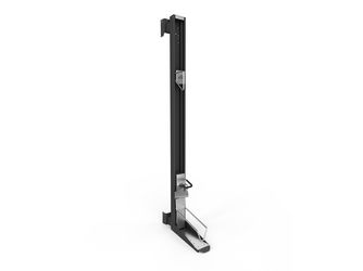 BIKELIFT Gerätehaus schwenkbar dunkelgrau-met 169x574x1846mm