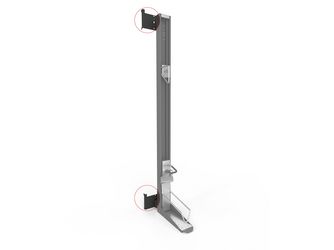 BIKELIFT Montageset Gerätehaus NEO dunkelgrau- metallic 280x280x