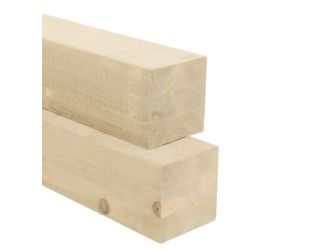 BSH Fichte 10x10cm 8,00m - Stangenware GL 24c Si, nach DIN EN 14080: 2013 ca. 40mm Lamellenstärke