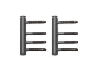 Bänder für Holzzargen EGB 602A 89, 3-teiliges Rahmenteil für Holzzargen 1 Paar in Titan Grau Bänder für Holzzargen EGB 602A 89, 3-teiliges Rahmenteil für Holzzargen 1 Paar in Titan Grau