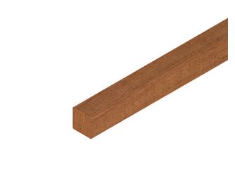 Unterkonstruktion Bangkirai beidseitig geriffelt