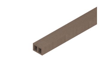 Unterkonstruktion BPC dunkelbraun beidseitig glatt - MULTI-DECK