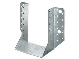 Balkenschuh, sendzimirverzinkt, lichte Breite 100mm, Höhe 140mm, verp. à 6 St. Balkenschuh, sendzimirverzinkt, lichte Breite 100mm, Höhe 140mm, verp. à 6 St.