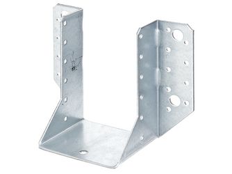 Balkenschuh, sendzimirverzinkt, lichte Breite 80mm, Höhe 120mm, Stärke 2mm