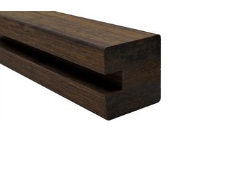 Bamboo X-treme Zaunpfosten 2400x70x70mm Density unbeh. eins. genutetLängss. R4 Stirns. Scharfkantig
