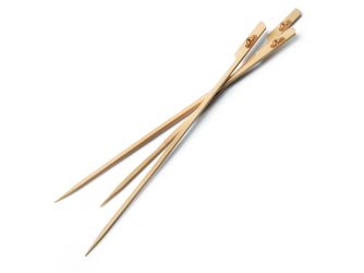 Holz-Spieße aus Bambus, 33,5 cm