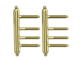 Bandpaar AXUM 9302 inkl. Rahmenteile gefälzte Türen 3-teilig Holzzarge Messing-Optik Bandpaar AXUM 9302 inkl. Rahmenteile gefälzte Türen 3-teilig Holzzarge Messing-Optik
