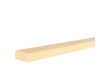 Bankleiste Fichte astig 28x58x2100mm Massiv, Roh