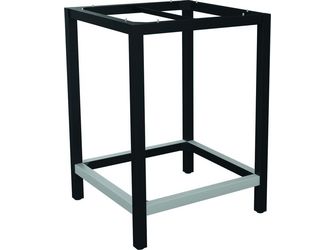 Bartischgestell 80x80cm Classic Aluminium anthrazit