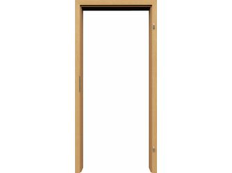 Wohnungseingangszarge Furnier Eiche naturmatt WE-Standard-Schließblech "N" neusilber Standard-Dichtung beige Wohnungseingangszarge Furnier Eiche naturmatt WE-Standard-Schließblech "N" neusilber Standard-Dichtung beige
