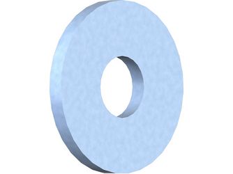 Bauscheiben DIN 440 Form R Stahl verz blau passiv. Bauscheiben DIN 440 Form R Stahl verz blau passiv.