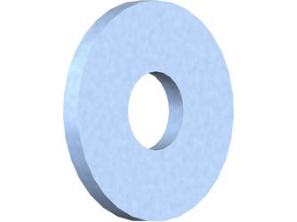 Bauscheiben DIN 440 Form R Stahl verz blau passiv.