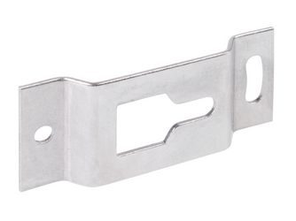 Befestigungsblech, Fensterläden an der Hauswand, VA, 75x32mm Befestigungsblech, Fensterläden an der Hauswand, VA, 75x32mm