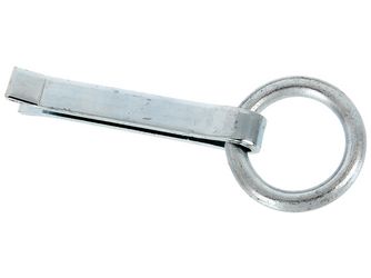 Befestigungsring, galv. blau verzinkt, zum Einmauern, Länge 170mm, Außenmaß Ø65mm Befestigungsring, galv. blau verzinkt, zum Einmauern, Länge 170mm, Außenmaß Ø65mm