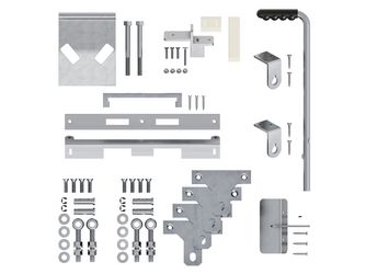 Beschlagbeutel System/Design Doppeltore 15x15x15cm