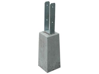 Betonsockel mit 90mm H-Anker 6x60x600