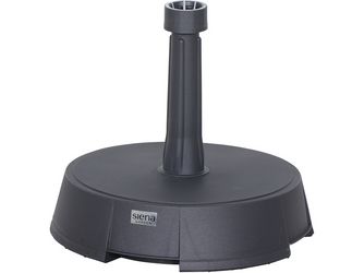 Betonständer 20kg rund, anthrazit Kunststoffrohr 19-38mm, mit Handmulden Betonständer 20kg rund, anthrazit Kunststoffrohr 19-38mm, mit Handmulden