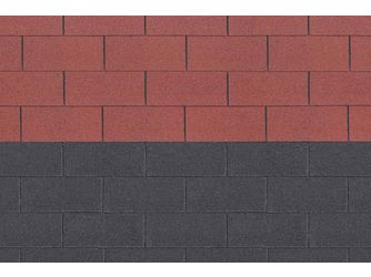 Bitumenschindeln, schwarz 3m²
