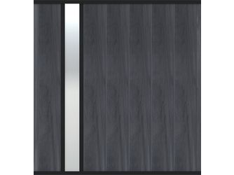 Sichtschutzzaun BPC coextrudiert Greystone "FLEX FENCE CREATIV"