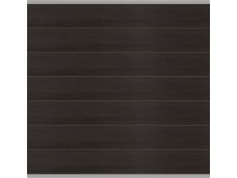 Sichtschutzzaun BPC coextrudiert Espresso "MULTI-FENCE CO-EXTRUSION"