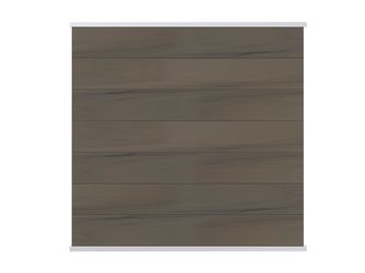 Sichtschutzzaun BPC coextrudiert Lightbrown "MULTI-FENCE CO-EXTRUSION"