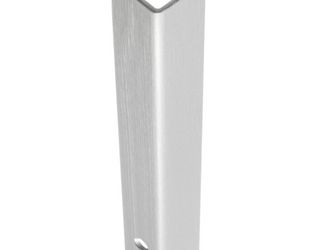 Boden an der Wand Abdeckleiste Alu Laminat/Disano(edelst.) 15 x 15 mm Boden an der Wand Abdeckleiste Alu Laminat/Disano(edelst.) 15 x 15 mm