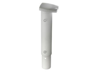 Bodenhülse für Wäschepfähle, Kst. weiß, für Pfosten Ø42mm Bodenhülse für Wäschepfähle, Kst. weiß, für Pfosten Ø42mm