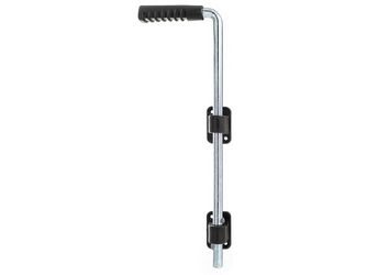 Bodenschieber, disp., Griff schwarz, Gesamthöhe 400mm, Abstand Bolzen-Tor 40mm Bodenschieber, disp., Griff schwarz, Gesamthöhe 400mm, Abstand Bolzen-Tor 40mm