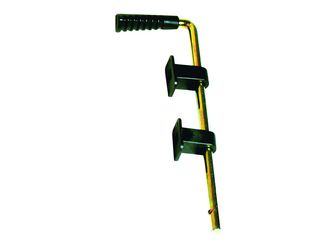 Bodenschieber mit schwarzem Kunststoffgriff