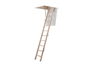 Bodentreppe mini, Leiter 4teilig, lichte Raumhöhe bis 270 cm Bodentreppe mini, Leiter 4teilig, lichte Raumhöhe bis 270 cm