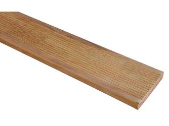 Terrassendiele KDI KD braun beidseitig geriffelt - 27 x 145 mm