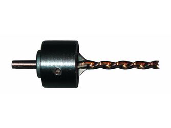 Bohrer + Senker + Tiefenanschlag speziell für Bangkirai SB-Blister