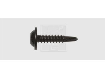 Bohrschraube LK angepr. Sch. 4,8x35, schwarz vz Bohrschraube LK angepr. Sch. 4,8x35, schwarz vz