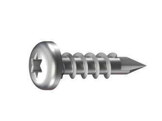 Bohrschraube ruspiert 4,8 x 25 mm mit Linsenkopf 100 Stück