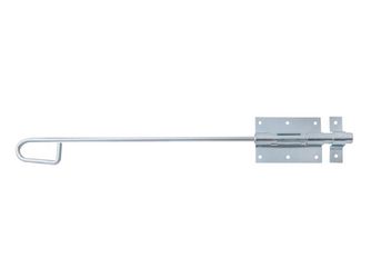 Bolzen-Stangenriegel, mit befestigter Schlaufe, bl vz, Bolzen Ø15,5, Länge 500mm Bolzen-Stangenriegel, mit befestigter Schlaufe, bl vz, Bolzen Ø15,5, Länge 500mm