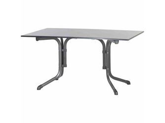 Bouelvard-Klapptisch vivodur, 140x90cm, StahlGest. eisengr./vivodur-Tischpl. Schieferopt. Bouelvard-Klapptisch vivodur, 140x90cm, StahlGest. eisengr./vivodur-Tischpl. Schieferopt.