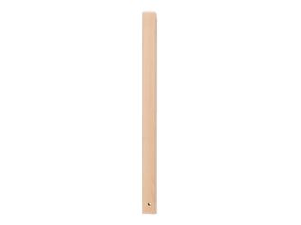 Brüstungsgeländer, Endpfosten, Buche unbeh. Passend für die Modelle Burgau, Paris und Bern