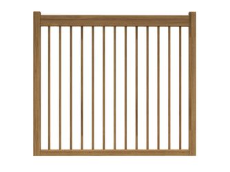 Brüstungsgeländer Lyon Eiche versi. Holzstäbe VE 100 cm