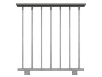 Brüstungsgeländer Startpaket-Gardenspin gerade 100cm Neue Ausführung