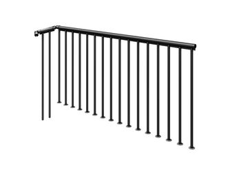 Brüstungsgeländerpaket "Montreal", anthrazit,Verpackungseinheit 2 m