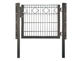 Tor Doppelstabmatte Metall anthrazit "CARO"