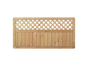 Sichtschutzzaun Fichte KDI grün "CLASSIC"