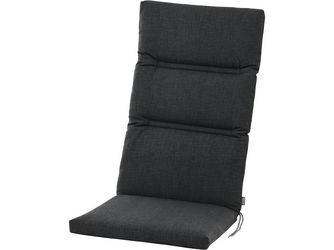 COMFORT Sesselauflage 120cm, Farbe anthrazit Gest. Alu, Bez. 100% Polyester, taupe