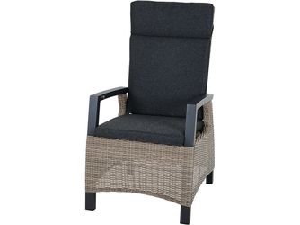 CORIDO Move Sessel matt anthrazit/taupe grey Bedruckt, Bez. 70% Baumw. und 30% Polyester