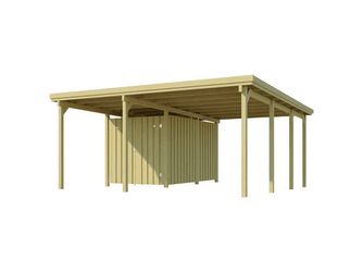 Carport 607 Gr.2, inkl. XL Geräteraum