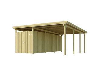 Carport 607 Gr.3, inkl. XXL Geräteraum
