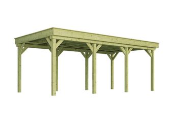 Carport 609, Schneelast 3kN/m² inkl. selbstkl. Metalldachbahn