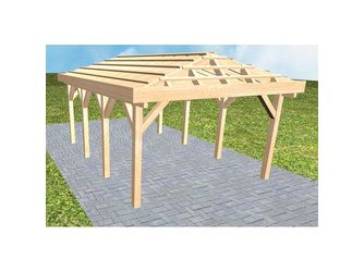 Carport Kampen KO Perfect ohne Pfannen, ohne Rinne Carport Kampen KO Perfect ohne Pfannen, ohne Rinne