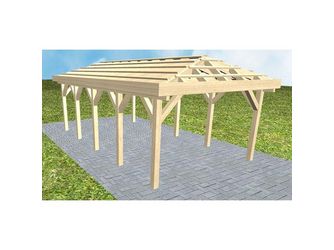 Carport Kampen MO Master ohne Pfannen, ohne Rinne Carport Kampen MO Master ohne Pfannen, ohne Rinne