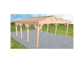 Carport Keitum KO Natur ohne Pfannen, ohne Rinne Carport Keitum KO Natur ohne Pfannen, ohne Rinne